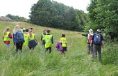 Children and volunteers at BioBlitz event near Bristol, UK Children,nature,BioBlitz,survey