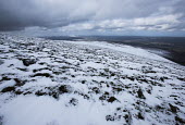 Summit of Ben Rinnes mountain,view,landscape,snow,winter,clouds,mountainside