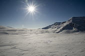 Sun and snow Troms,winter,Tromso,Norway,Troms,snow,landscape,sun,glare,flare,blue sky,mountains,ice,christmas,bright,mountain,snowy,cold,TromsNorway,Winter
