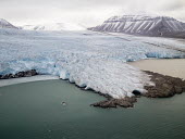Glacier Svalbard,glacier,ice,landscape,seascape,mountains,snow,aerial