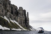 Man & Nature Svalbard,sea,cliffs,boat,people,camera,photographer,snow,dinghy,birds