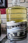 Dead cobra sold as snake wine in a Vietnamese market Animalia,Chordata,Reptilia,Squamata,Elapidae,cobra,cobras,snake,snakes,reptile,snake wine,market